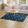 thumbnail image 4 of Haunted Mansion Carpet Style Living Room Bedroom Soft Comfy Rug Modern 3d Entry Door Mats Household 40"x60", 4 of 7
