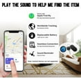 thumbnail image 2 of 𝐢𝐓𝐚𝐠𝐏𝐫𝐨, 𝐢𝐓𝐚𝐠𝐏𝐫𝐨 Pets, Keys, Backpack, Suitcase GPS Tracker. with 𝐀𝐩𝐩𝐥𝐞 Find My (iOS Only, Not for Android), Replaceable Battery (Black 4pcs), 2 of 8