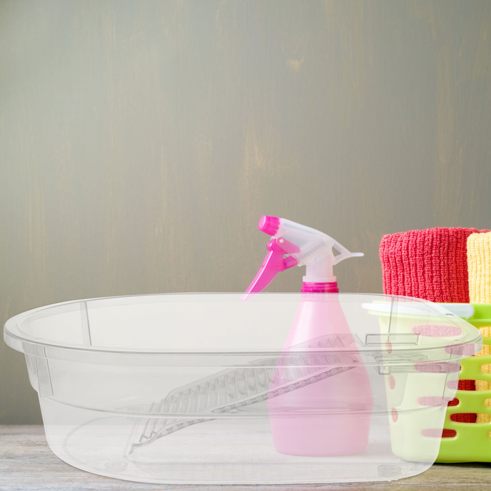 Household Washboard Basin Clothes Washing Basin with Washboard Hand Wash  Clothes Basin 