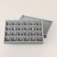 thumbnail image 3 of Stackable Jewelry Organizer Trays  Velvet Drawer Jewelry Organizer Premium Earring Organizers And Storage Luxury Gemstone Storage Grey Jewelry Tray, 3 of 5