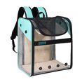 thumbnail image 1 of CAROOTU Innovative Traveler Backpack Pet Carriers for Cat and Small Dogs Transparent Mesh Breathable Backpack, 1 of 7