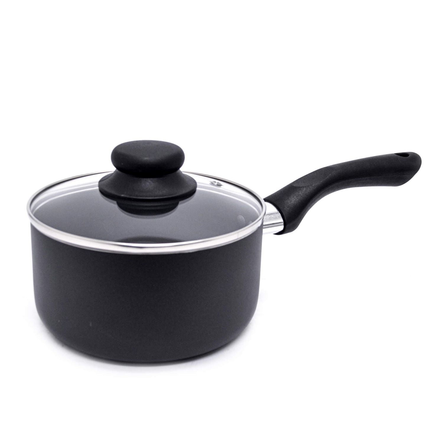 Starbasix 1.6L (1.7Qt) Saucepan with lid, Non-stick coating