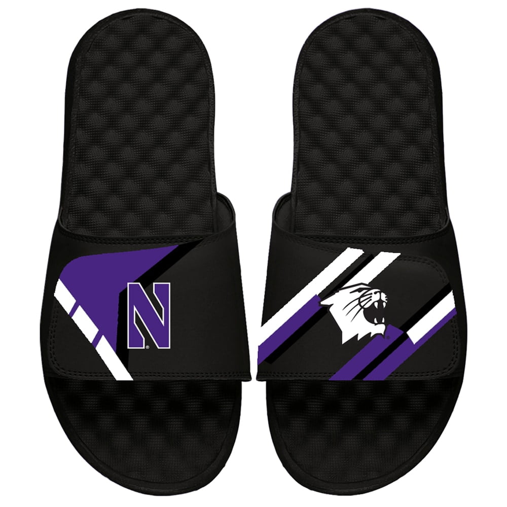 Men's ISlide Black Northwestern 