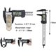 thumbnail image 2 of Digital Caliper Measuring Tool,6in Lcd Vernier Calipers Measuring Tool,digital Gauge Measuring Tool,150mm SXQ, 2 of 5