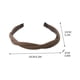 thumbnail image 2 of Diadema de cuero para mujer, doble trenza, elástica, antideslizante, dentada, fina, accesorios para el cabello para mujeres y niñas., 2 of 2