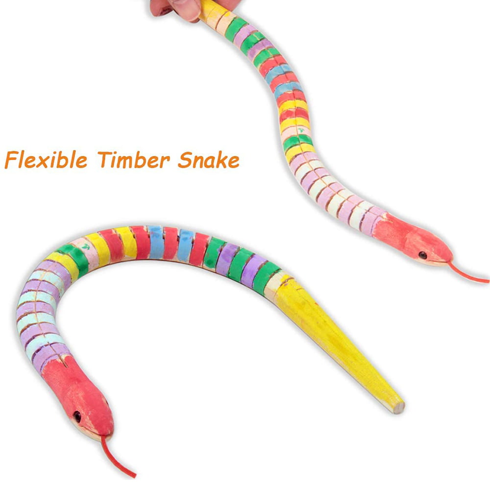 12 Paint Your Own Wiggly Wooden SnakesWooden Shapes for Crafts 
