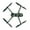 02 Jungle Camouflage, variant on AOOOWER Full Coverage Anti Scratch Skin Sticker For 4Pro Drones Body Not with Residues Adhesive With Air Vent Channel