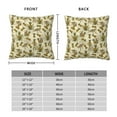 thumbnail image 2 of Yiaed Monkeys and Pinealpples Print Pillow Covers Super Soft Decorative Square Throw Pillow Covers Case Cushion Covers for Sofa Couch Bedroom Car Decor（No pillow core）-24"x24", 2 of 7