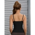 thumbnail image 2 of DARING DIVA Women's Body Shaper Cami Vest Tummy Control Shapewear Camisoles Black S, 2 of 6