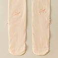 thumbnail image 4 of UAYOTSE Girls Sparkle Rhinestone Sheer Tights Soft Thin Dance Pantyhose for Daily Party Wear,Sizes 4-6 Years, 4 of 5