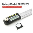 thumbnail image 6 of Digital Protractor Goniometer Electronic Carpenter Tools Goniometro Angle Finder Multi Angle Measuring Ruler Digital Angle Meter ,Easy to Use, 6 of 7