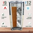 thumbnail image 5 of Gifts for Wife from Husband - Romatic Valentines day gifts for Her Him, Xmas, Anniversary, Birthday Gift - Stainless Steel Tumbler 20oz - I Met You I Liked You I Love You, 5 of 6