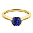 thumbnail image 3 of Aonejewelry 0.90 Carat Tanzanite Engagement Ring In 10k Yellow Gold, 3 of 4