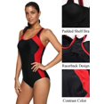 thumbnail image 3 of Alove Athletic One Piece Bathing Suit For Women Tummy Control Slimming Swimwear, 3 of 6