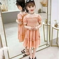 thumbnail image 4 of MEZZALL Kids Dress For Girls Summer New Styles 3 14 Years Old Dress For Little Girls Fashionable Party Outfits 3-4 Stylish Baby Wear, 4 of 9