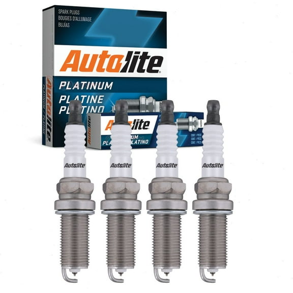 4 pc Autolite Platinum Spark Plugs compatible with Toyota Camry 2.5L L4 2010-2017