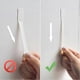thumbnail image 4 of 15-Hooks, 30-Strips, Clear Small Wire Toggle Hooks Value Pack, Organize Damage-Free Utility Hooks, Hanging Hooks Heavy Duty with Adhesive Strips, 4 of 4
