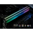 thumbnail image 2 of Team Xtreem ARGB 32GB (2 x 16GB) 288-Pin PC RAM DDR5 7200 (PC5 57600) Desktop Memory Model FF9D532G7200HC34ADC01, 2 of 7