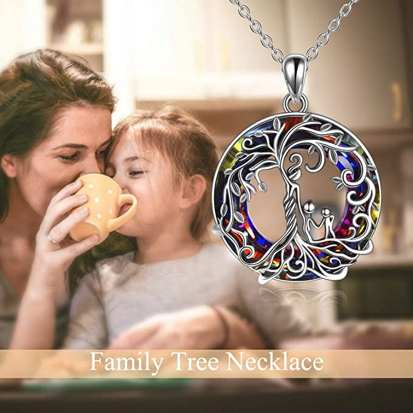 18K Gold Plated Brass Necklace with Celestial Tree of Life Pendant -  Inspirational and Elegant Jewelry – Buddha Groove