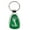 Green, variant on Ford Cobra Teardrop Key Chain (Black)