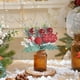 thumbnail image 5 of Adornos navideños, adornos navideños, regalos navideños, esquejes de simulación navideña, arreglo floral de frutos rojos, escena de decoración navideña, esquejes de plástico, 5 of 6