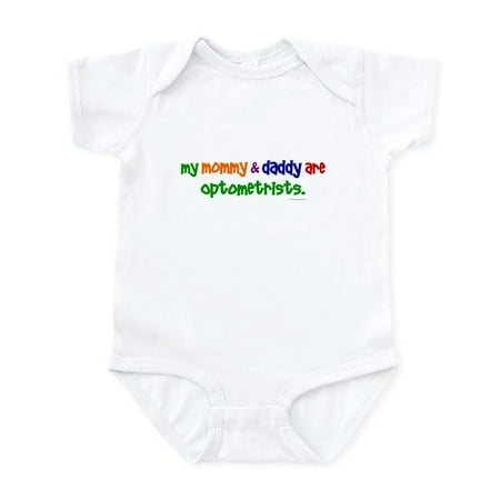 

CafePress - My Mommy & Daddy Are Optometrists Infant Bodysuit - Baby Light Bodysuit Size Newborn - 24 Months