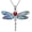 Dragonfly-1, variant on Ladybug Gifts Ladybugs Necklace for Women, 925 Sterling Silver Daisy Ladybugs Pendant Necklace, Ladybug Jewelry Gifts for Women Sister Mom Grandma Anniversary Birthday