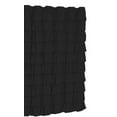 thumbnail image 6 of Ruffled Black Fabric Shower Curtain, 6 of 6