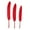 A, variant on Dvkptbk The Simulation Feathers 50Pc Feather Small Straight Knife Colored Feather Kindergarten Diy Home & Garden