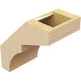 thumbnail image 5 of Ekena Millwork 5"W x 8"D x 8"H Monterey Rough Cedar Woodgrain TimberThane Knee Brace, Primed, 5 of 6