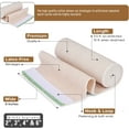 thumbnail image 7 of NexSkin Cotton Elastic Bandage Wrap (6" Wide, 1 Pack) | Hook & Loop Fasteners at Both Ends | Ace your Recovery for Sports | Latex Free Hypoallergenic Compression Roll for Sprains & Injuries, 7 of 7