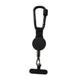 thumbnail image 1 of Llavero retráctil de cable de acero resistente, universal, versátil, robusto, con mosquetón de bloqueo, clip para llavero para hombres y mujeres, para, 1 of 9