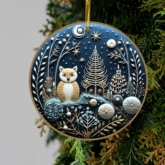 2025 Christmas Hanging Christmas Gifts For Family Christmas Tree Ornaments Colleagues Christmas Ornaments Christmas Tree Round Decoration