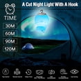 thumbnail image 4 of Luz nocturna de dinosaurio para habitación de niños, bonita lámpara de dinosaurio, regalos de cumpleaños para niños pequeños, batería que cambia de color para habitación de bebé niña, lámpara portáti JAMW Sencillez, 4 of 5