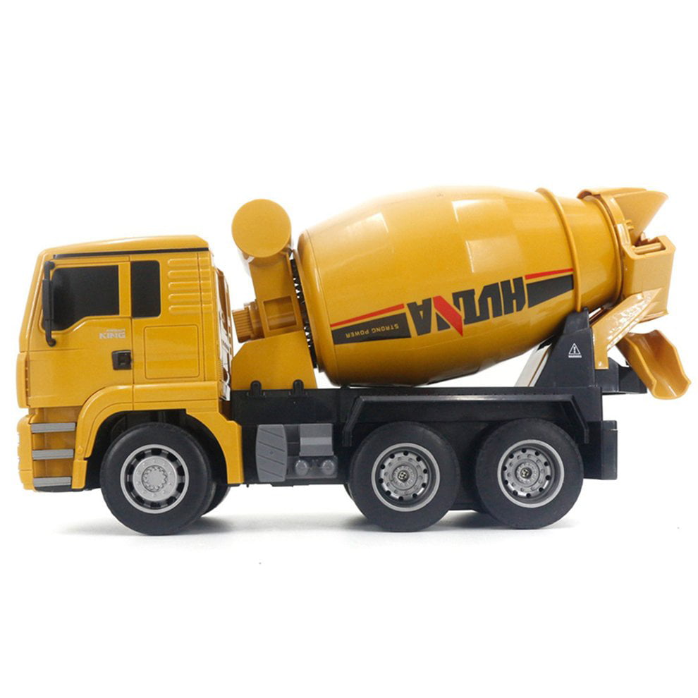 HUINA Toys 1/18 1333 2.4G 6CH RC Concrete Car Mixer Truck Tractor 