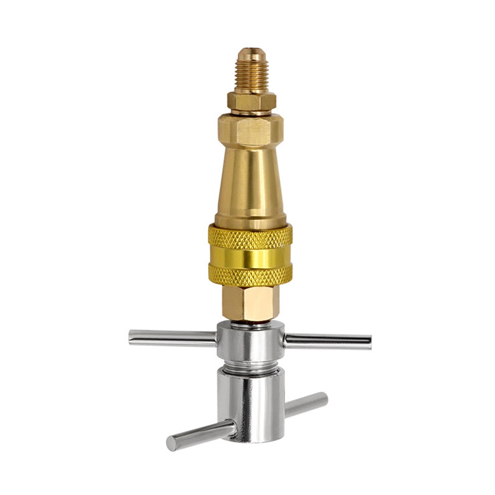 Universals Refrigerator Refrigerants Filling Quick Connection Tool 1/4inch Refrigerator Quick Coupling Parts Easy to Install