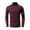 Wine, variant on Jalioing Men's Casual Basic Shirt Solid Color Long Sleeve Turtleneck Slim T Shirt Fall Winter Soft Undershirt