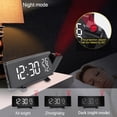 thumbnail image 1 of Brand Clearance! Projection Alarm Clock Digital Ceiling Display 180 Degree Projector Clock Wall Time Projection, 1 of 10
