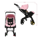 thumbnail image 4 of Carriola Para Bebé Dodo Baby Volpe Mosquitero E Impermeable Rosa, 4 of 12