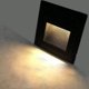 thumbnail image 4 of Lámpara de pared empotrada con luz LED para escaleras SANDIY, luces de noche para interiores, para decoración de escaleras, balcones, cocinas, luces para pies, luminaria blanca de 110 V/220 V, 4 of 5