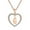 Golden Size Q8, variant on EDHITNR Custom Name Necklace, Personalized Letter Pendant Jewelry for Women, Fashion Double Heart Crystal Rhinestone Eternal Necklace Gift for Her Birthday Christmas