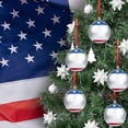 thumbnail image 5 of Qocolhg 12 Pcs 2.36 inch Patriotic Ornaments Hanging Balls, 4th of July Independence Day Tree Ornaments, Red White Blue Balls for Holiday Wedding Memorial Day Veteran Day Tree Decorations, Clearance, 5 of 7