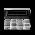 thumbnail image 4 of 40 Pcs Square Plastic Coin Collection Boxes Storage Holder Container Boxes Case TAPDRA Spare Part, 4 of 4