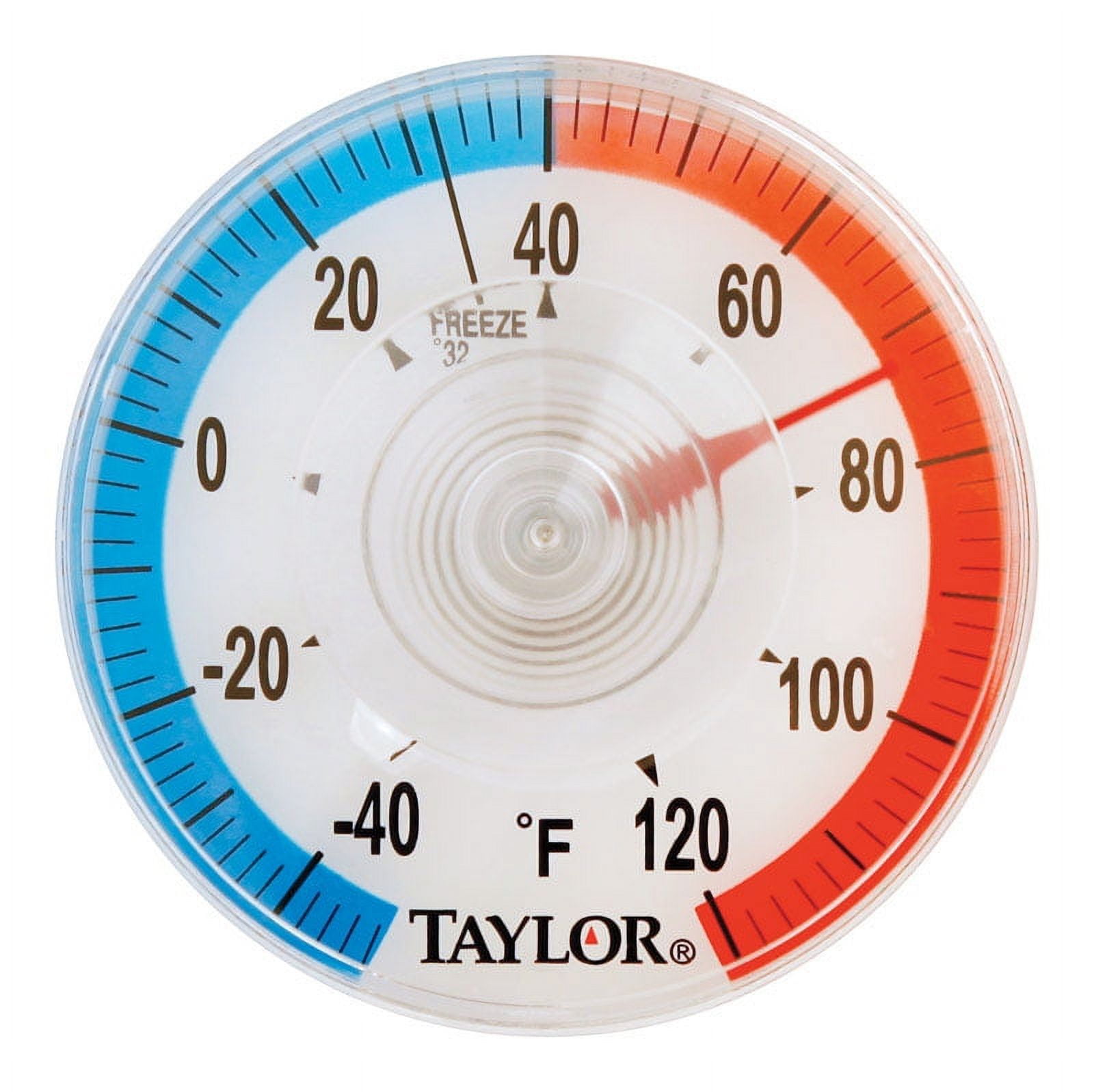 Taylor 3.5 In. Stick-on Dial Window Thermometer 5321N, 1 - Harris Teeter
