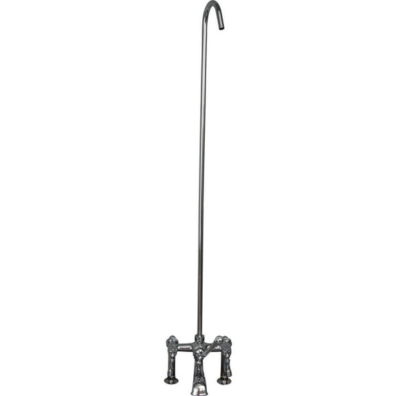 Barclay 4046-ML2-BN Elephant Spout with Mounts, Metal Lever Handles & Ri
