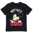 thumbnail image 4 of Disney Mickey Mouse Infant Baby Boys T-Shirt and Mesh Shorts Outfit Set Infant to Little Kid, 4 of 5