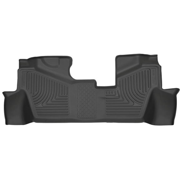 Husky Liners 19421 Weatherbeater Floor Mat Fits 2016-2022 Honda Pilot w/ 2nd Row Bench Seat 3rd Row Liner 1pc Black