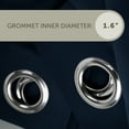 thumbnail image 3 of Premium Soft Touch Curtain Panel - 52" x 84" 1 Panel - Dark Blue, 3 of 4