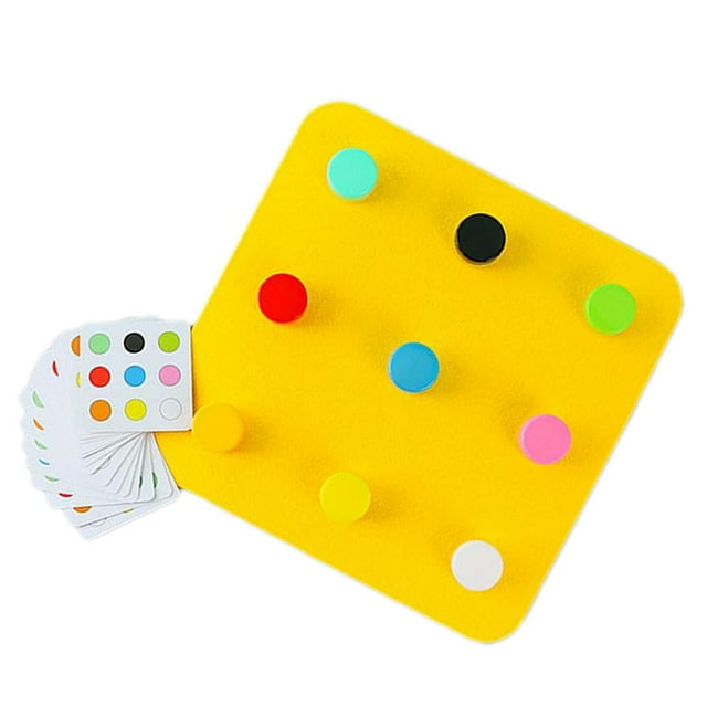 Tablero ocupado juguete sensorial juguete de viaje juguete educativo regalo tablero sensorial, tornillos tapa de botella para niños, niños pequeños, Amarillo