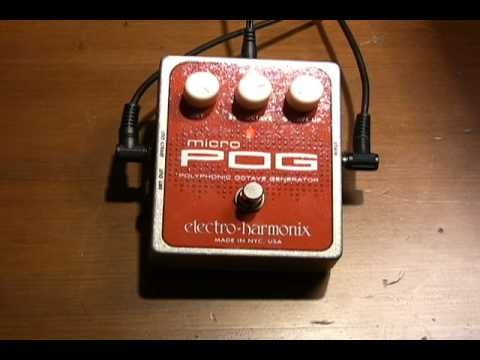 Lynne　electro-harmonix  micro  pog Micro POG | Polyphonic Octave Generator - Electro-Harmonix